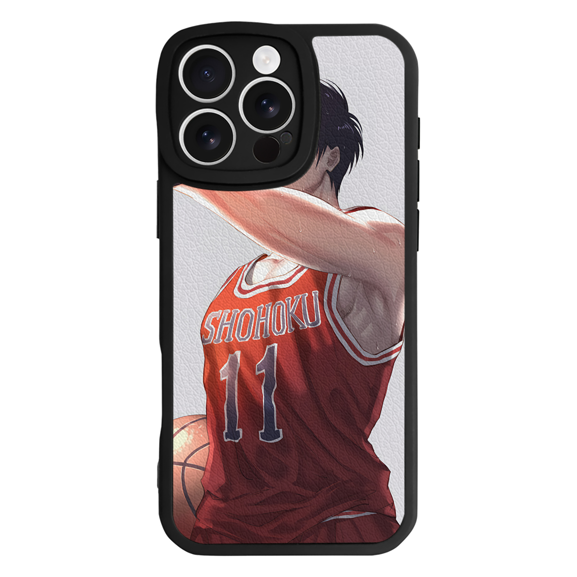 （画像用） SLAM DUNK／スラムダンク 【iPhone 16シリーズ対応】シリコンスマホケース（レザー調） 材質：シリコン
